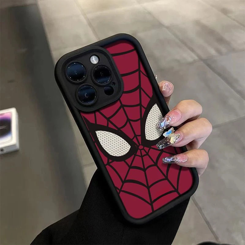 Spider Phone Case Y2k Hip Hop Phone Case iphone 14 Pro 15 Plus 13 ProMax 12 11 Phone Case Couples Accessories Phone Case