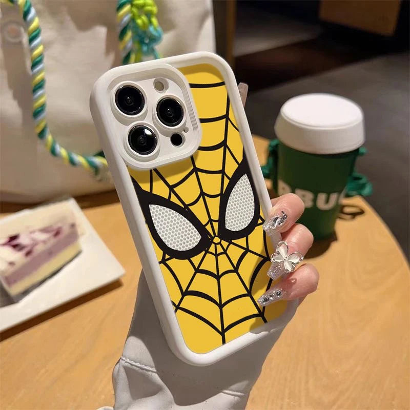 Spider Phone Case Y2k Hip Hop Phone Case iphone 14 Pro 15 Plus 13 ProMax 12 11 Phone Case Couples Accessories Phone Case