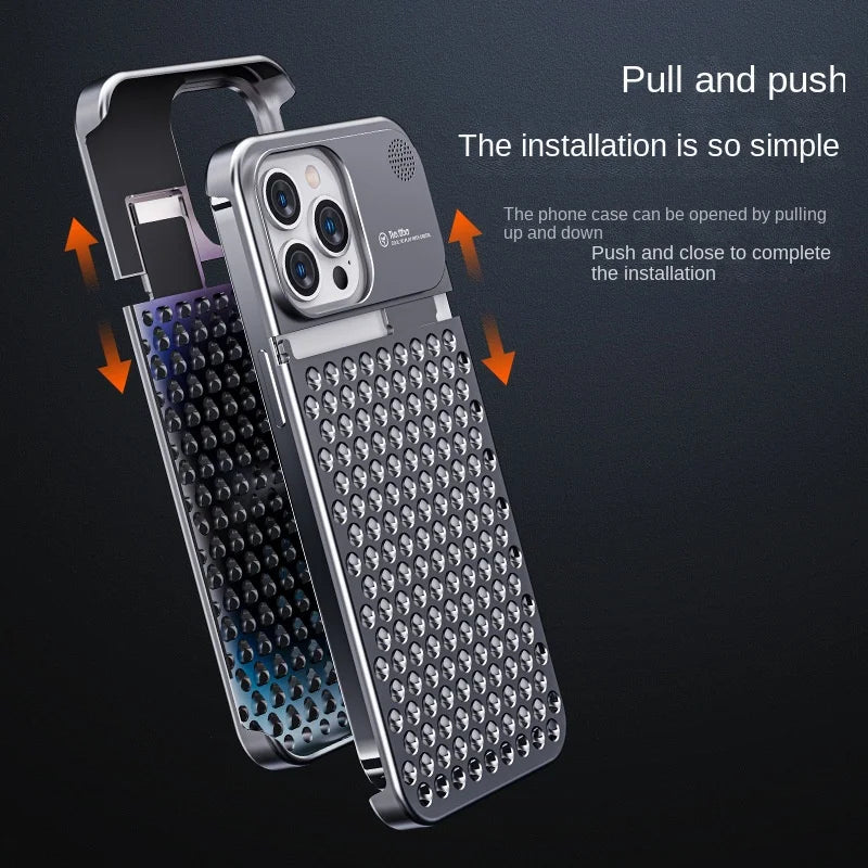 IPhone 14 Pro Case IPhone 14 Pro Case Max Aluminum Alloy Phone Case Suitable For Apple 13 13pro 13promax 14 14pro 14promax