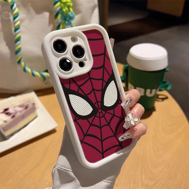 Spider Phone Case Y2k Hip Hop Phone Case iphone 14 Pro 15 Plus 13 ProMax 12 11 Phone Case Couples Accessories Phone Case