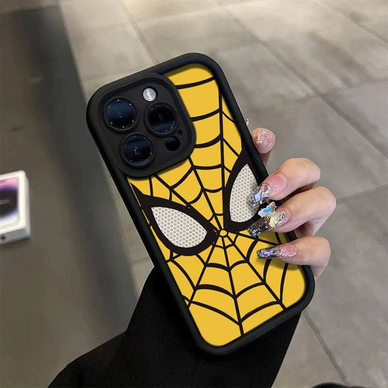 Spider Phone Case Y2k Hip Hop Phone Case iphone 14 Pro 15 Plus 13 ProMax 12 11 Phone Case Couples Accessories Phone Case