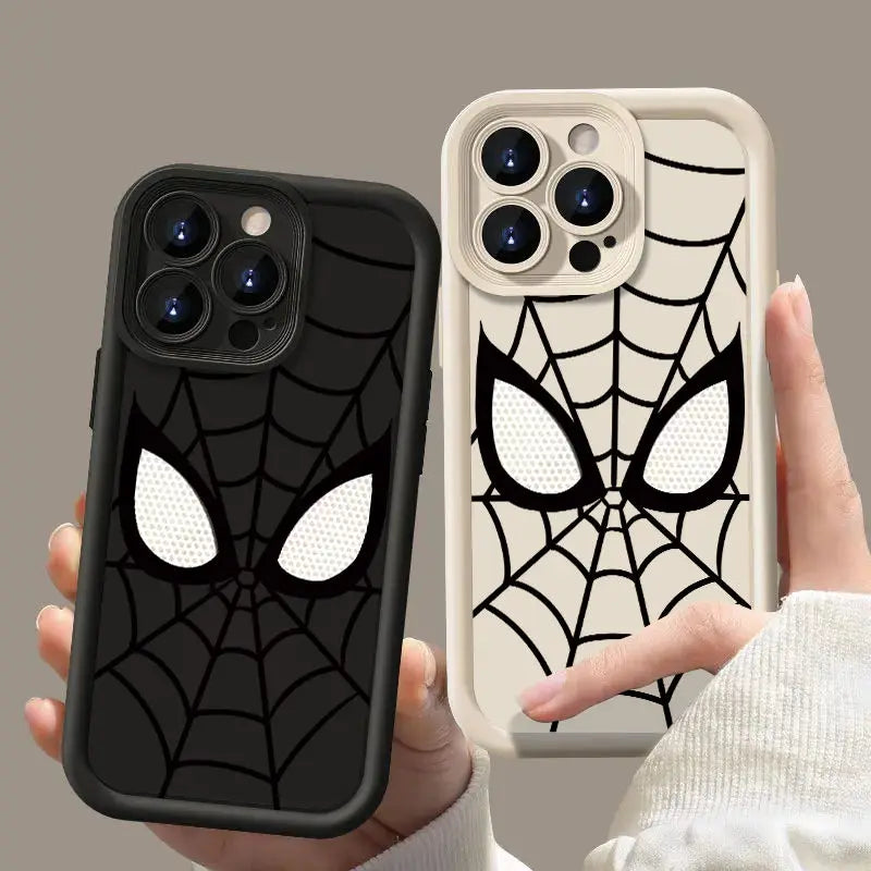 Spider Phone Case Y2k Hip Hop Phone Case iphone 14 Pro 15 Plus 13 ProMax 12 11 Phone Case Couples Accessories Phone Case